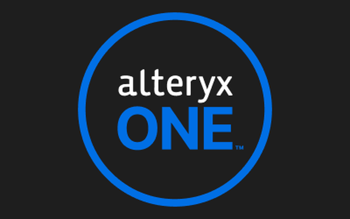 Alteryx 产品界面