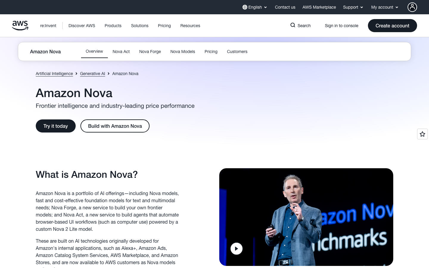 Amazone Nova 2 Interface du produit