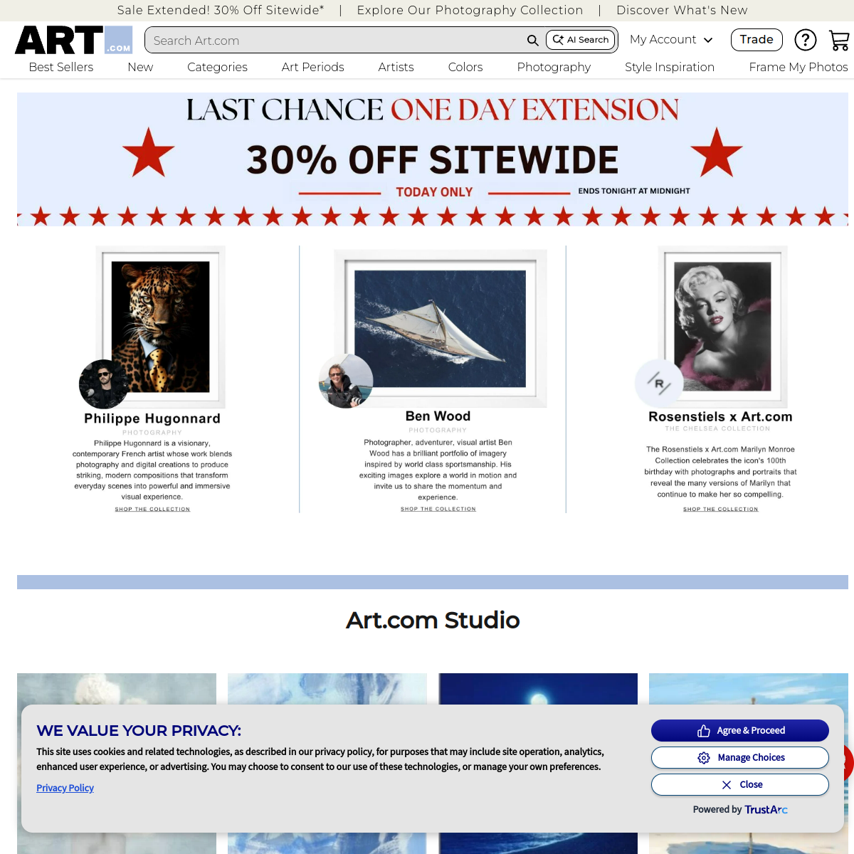 Art Interface du produit