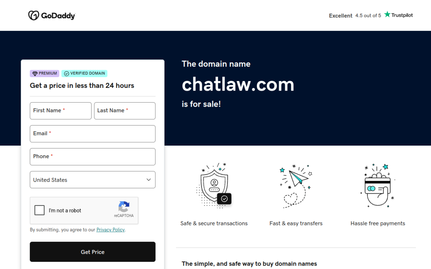 Chatlaw Product Interface