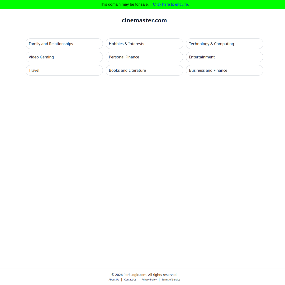 Cinéaste Interface du produit