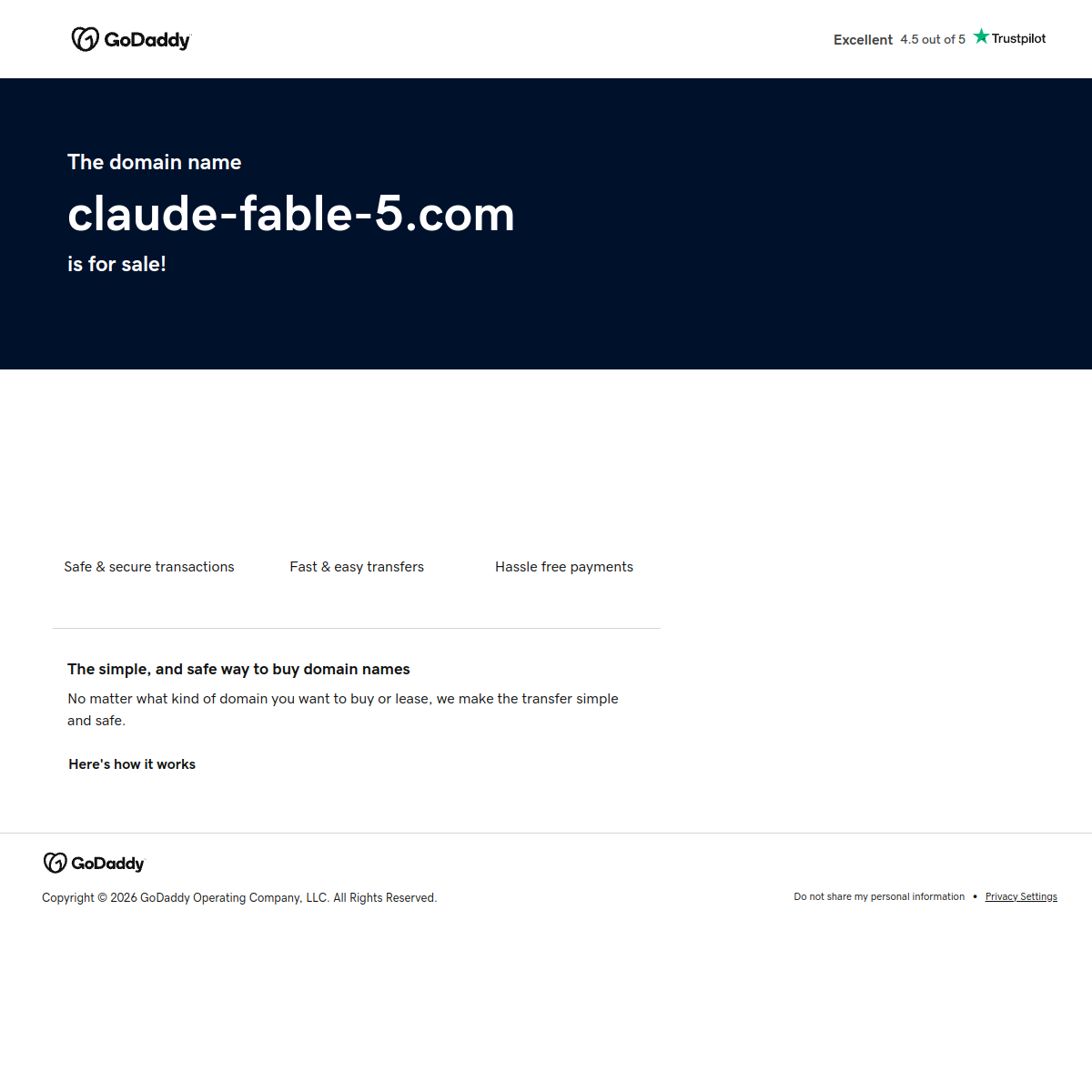 Claude Fabel 5 Produktoberfläche