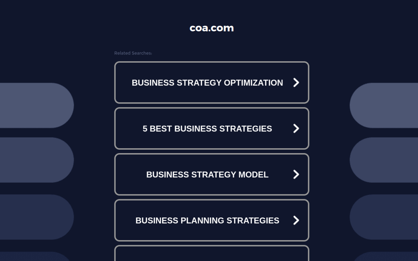 Coa Product Interface