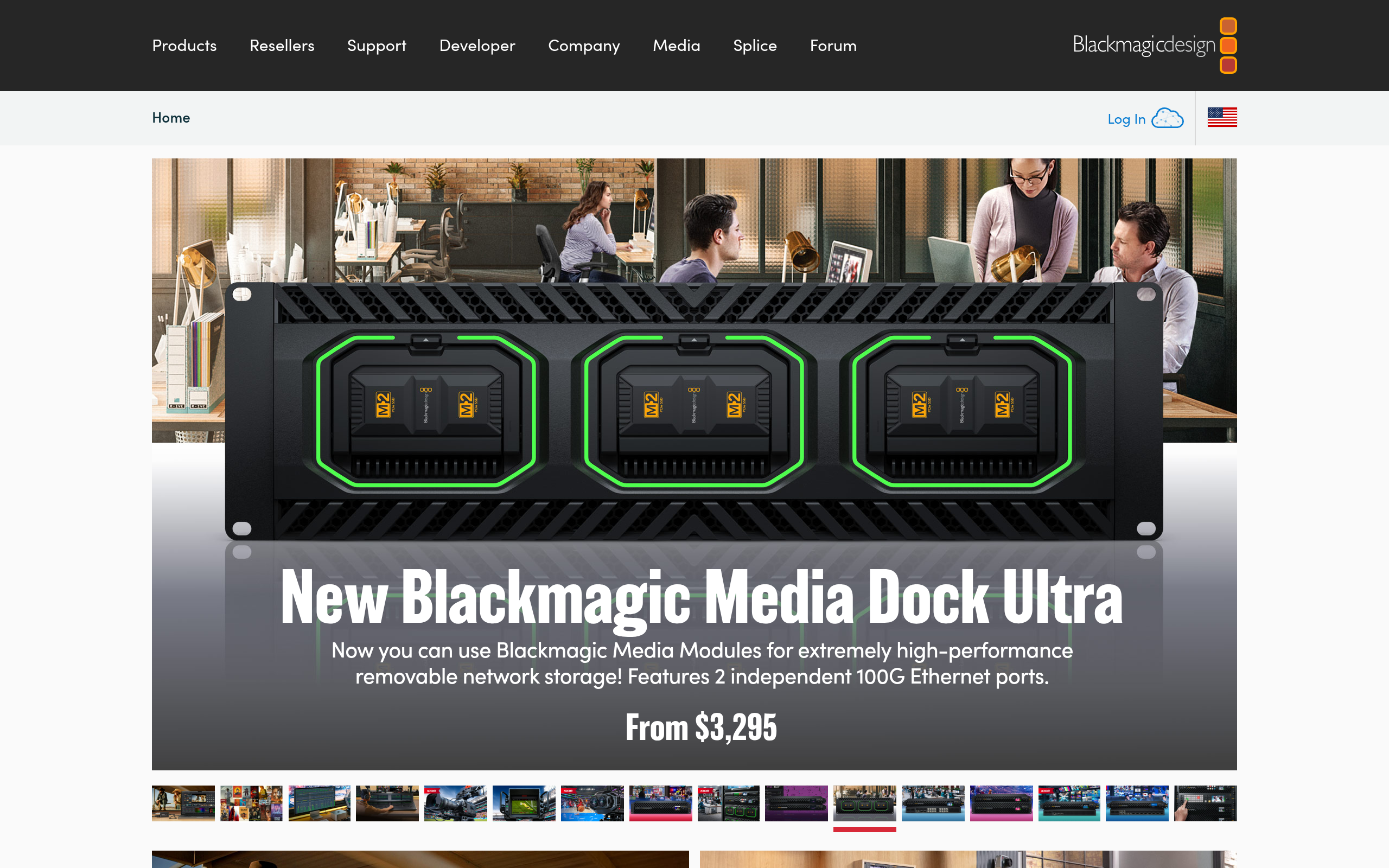 DaVinci Resolve 产品界面