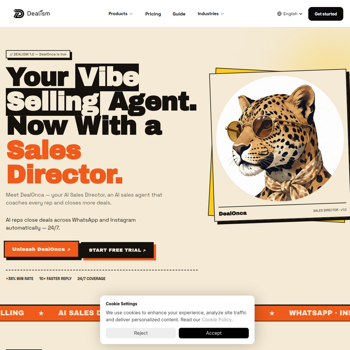 Dealism Product Interface