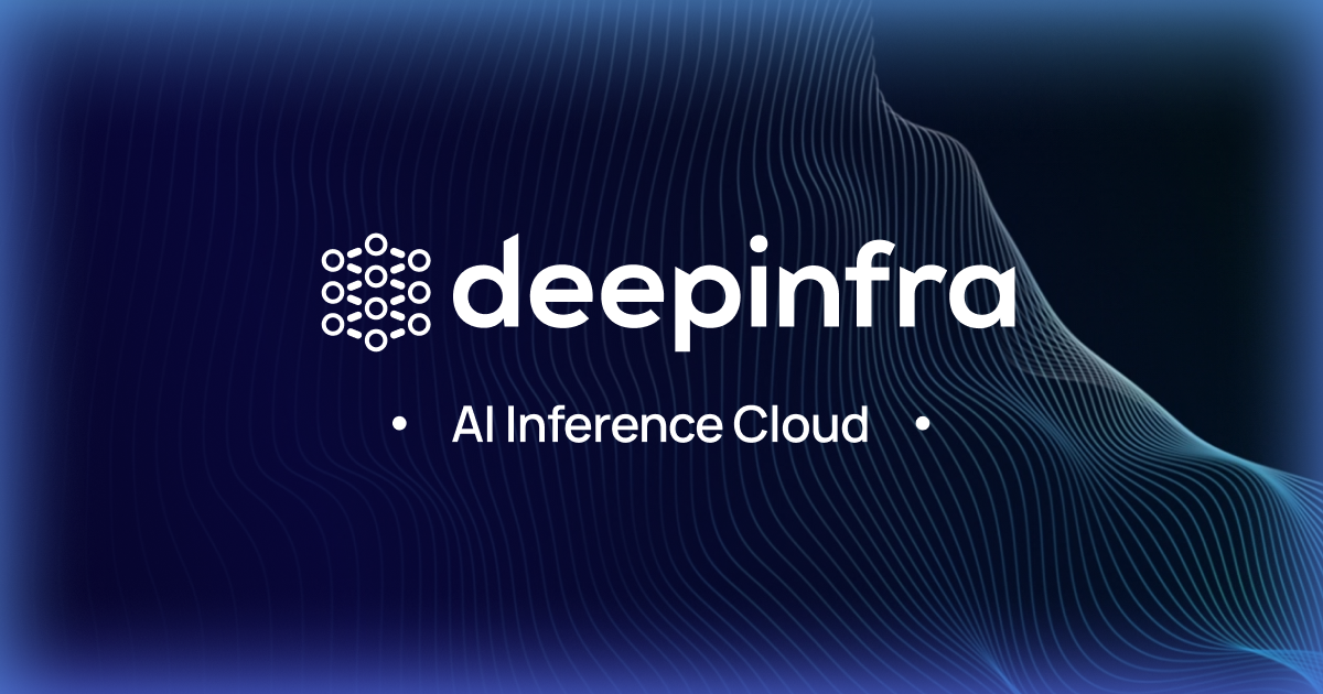 DeepInfra 产品界面