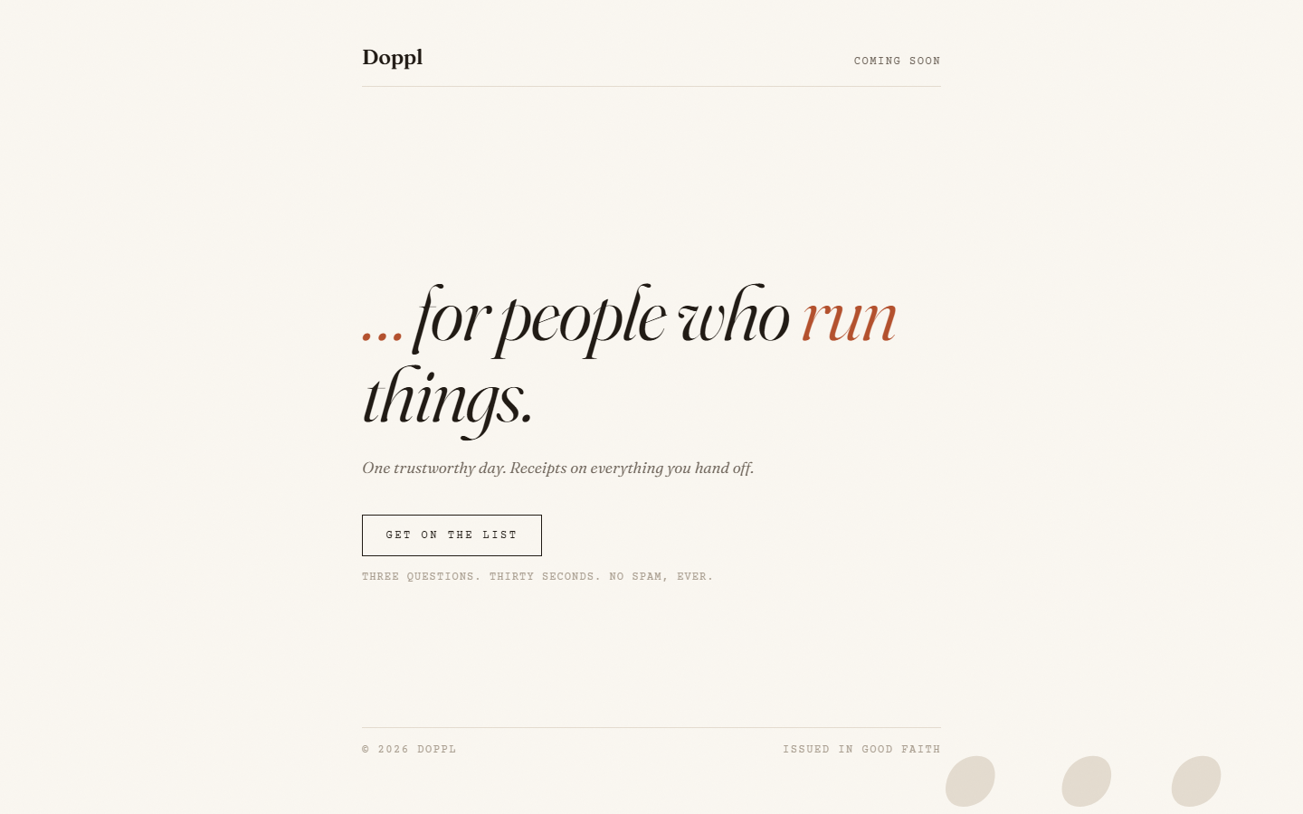 Doppl Product Interface