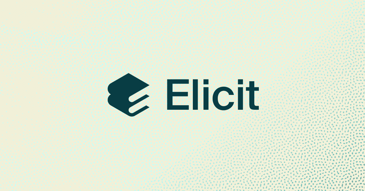 Elicit 产品界面