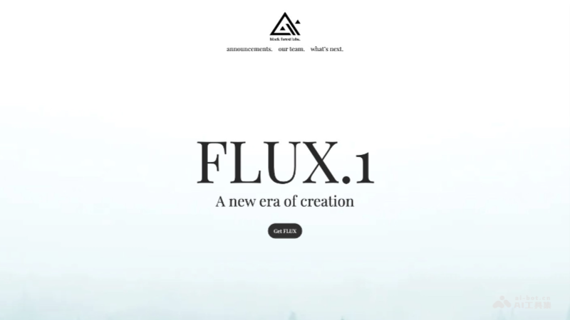FLUX 产品界面