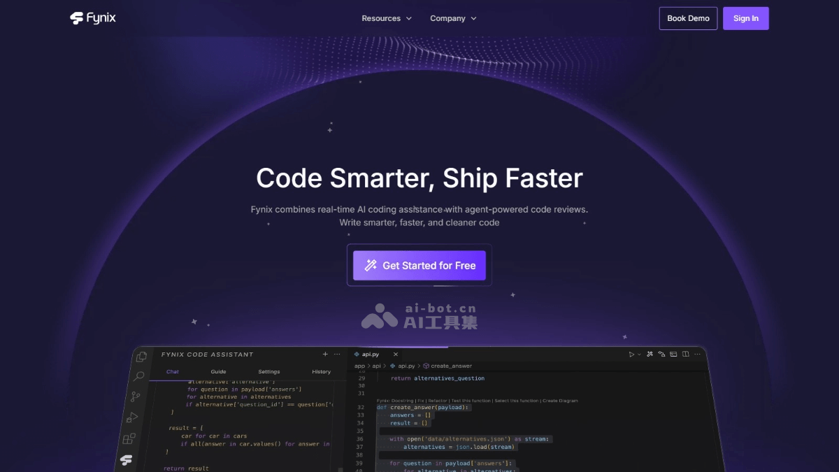 Fynix Product Interface