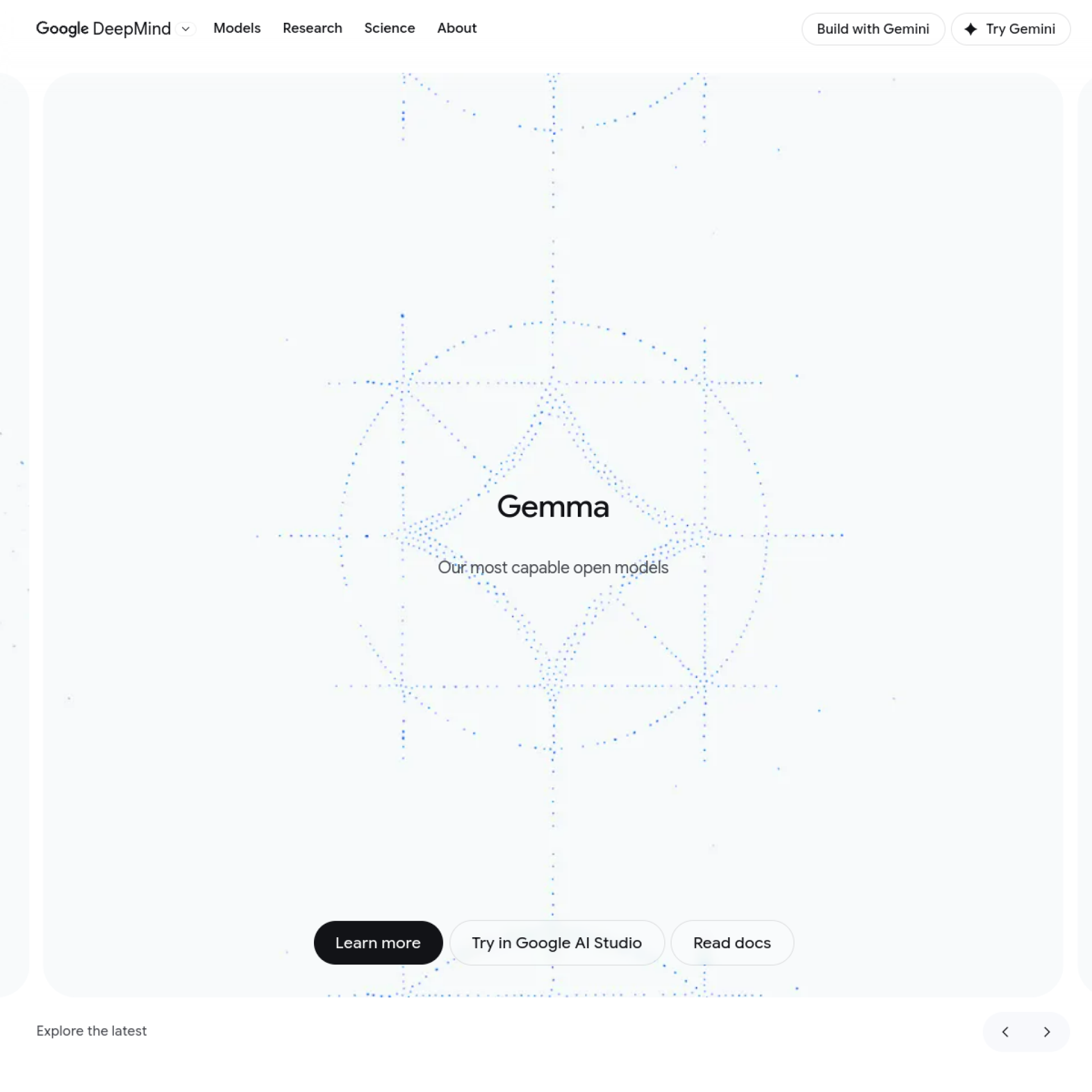 Gemme Interface du produit