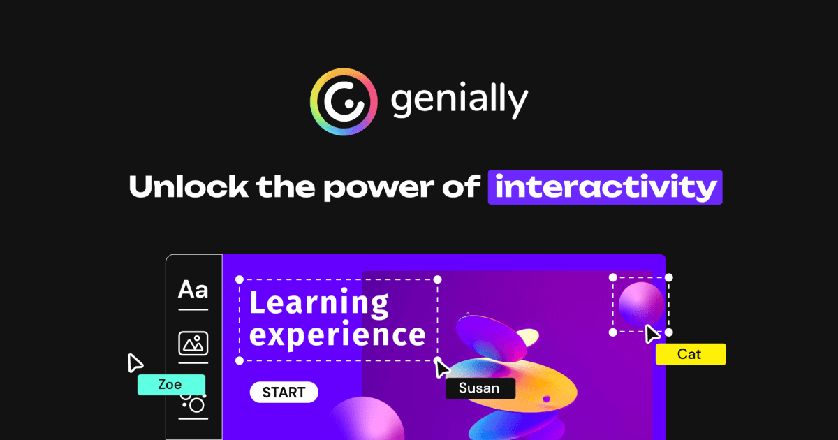Genially 产品界面