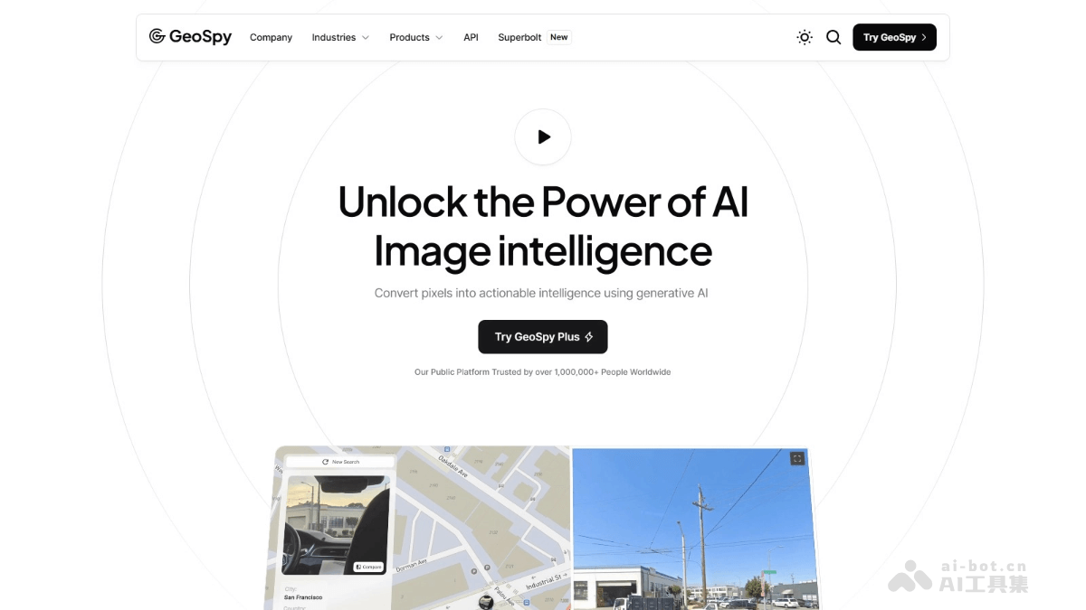 Geospy Product Interface
