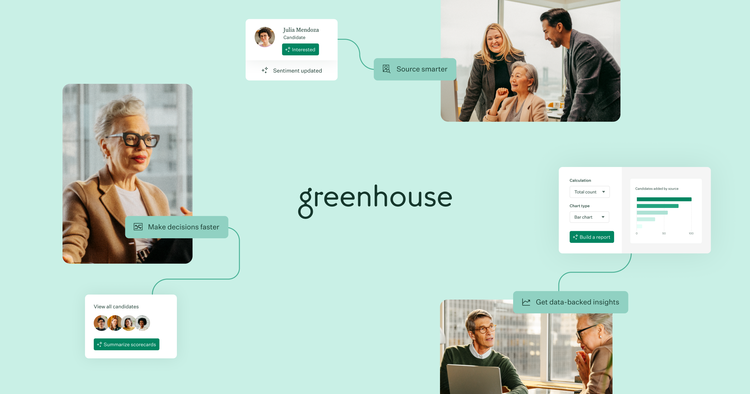 Greenhouse AI 产品界面