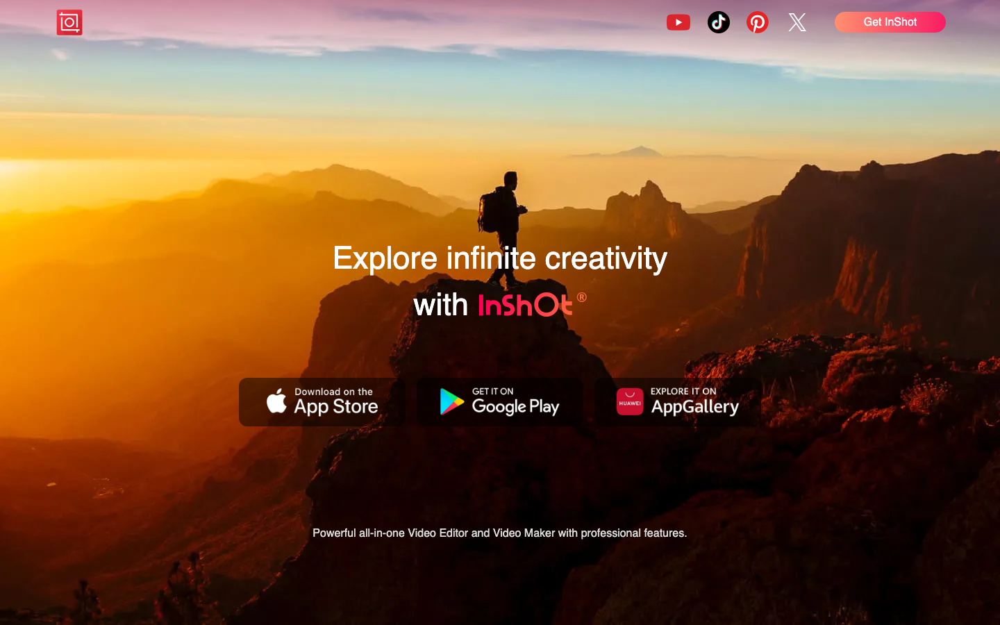 InShot 产品界面