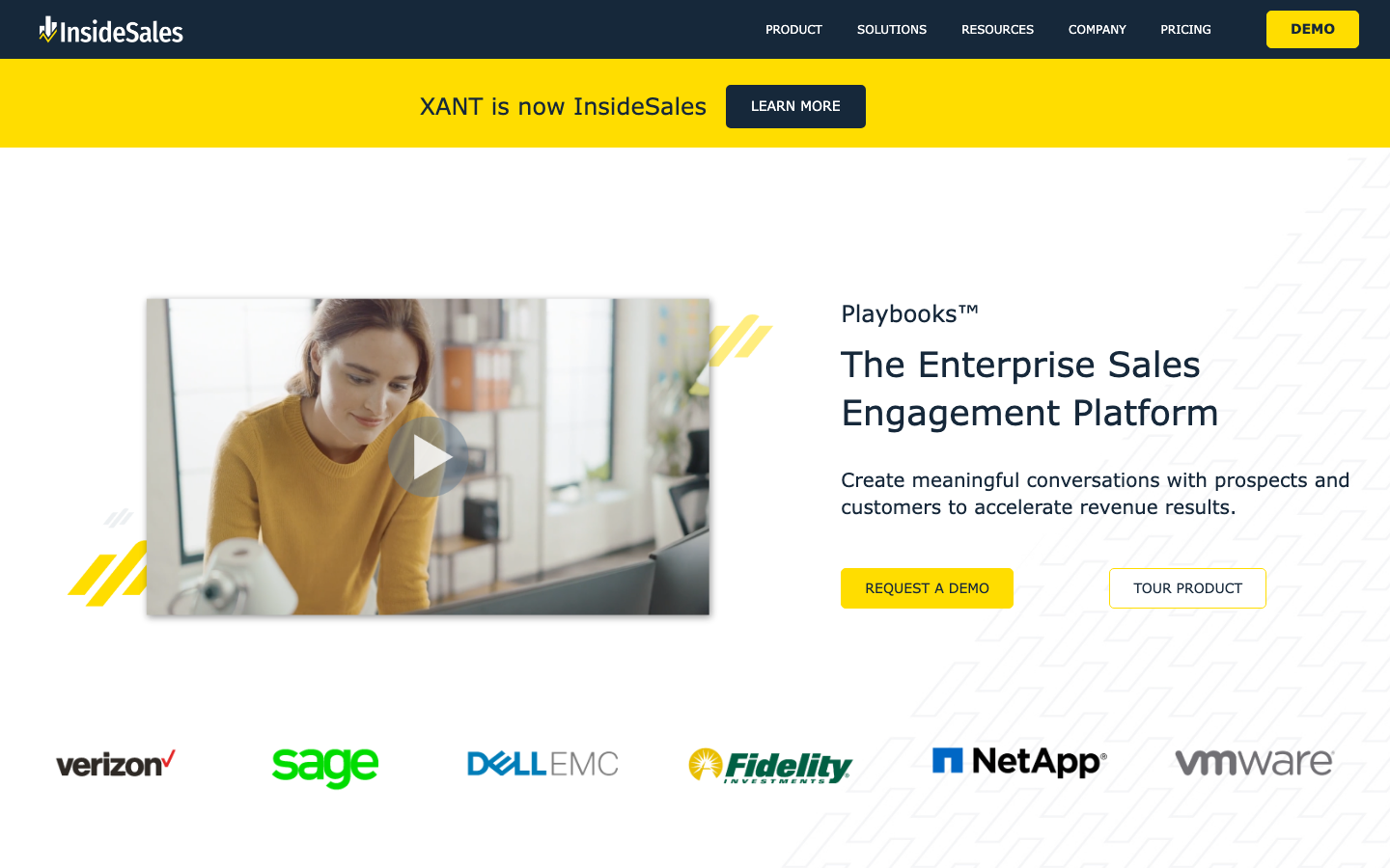 InsideSales AI 产品界面