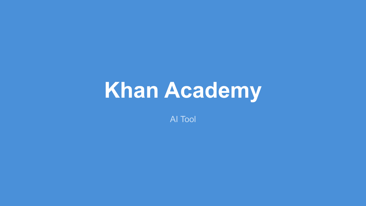 Khan Academy 产品界面