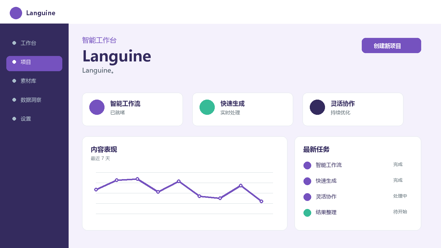 랑귀네 제품 인터페이스