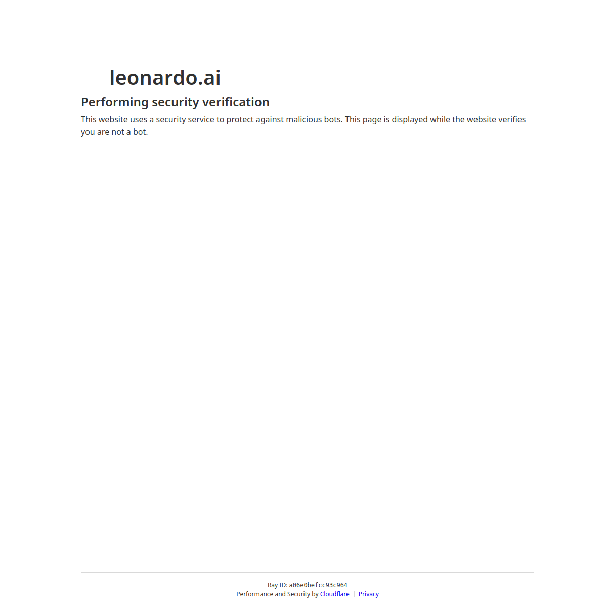 Leonardo AI 产品界面
