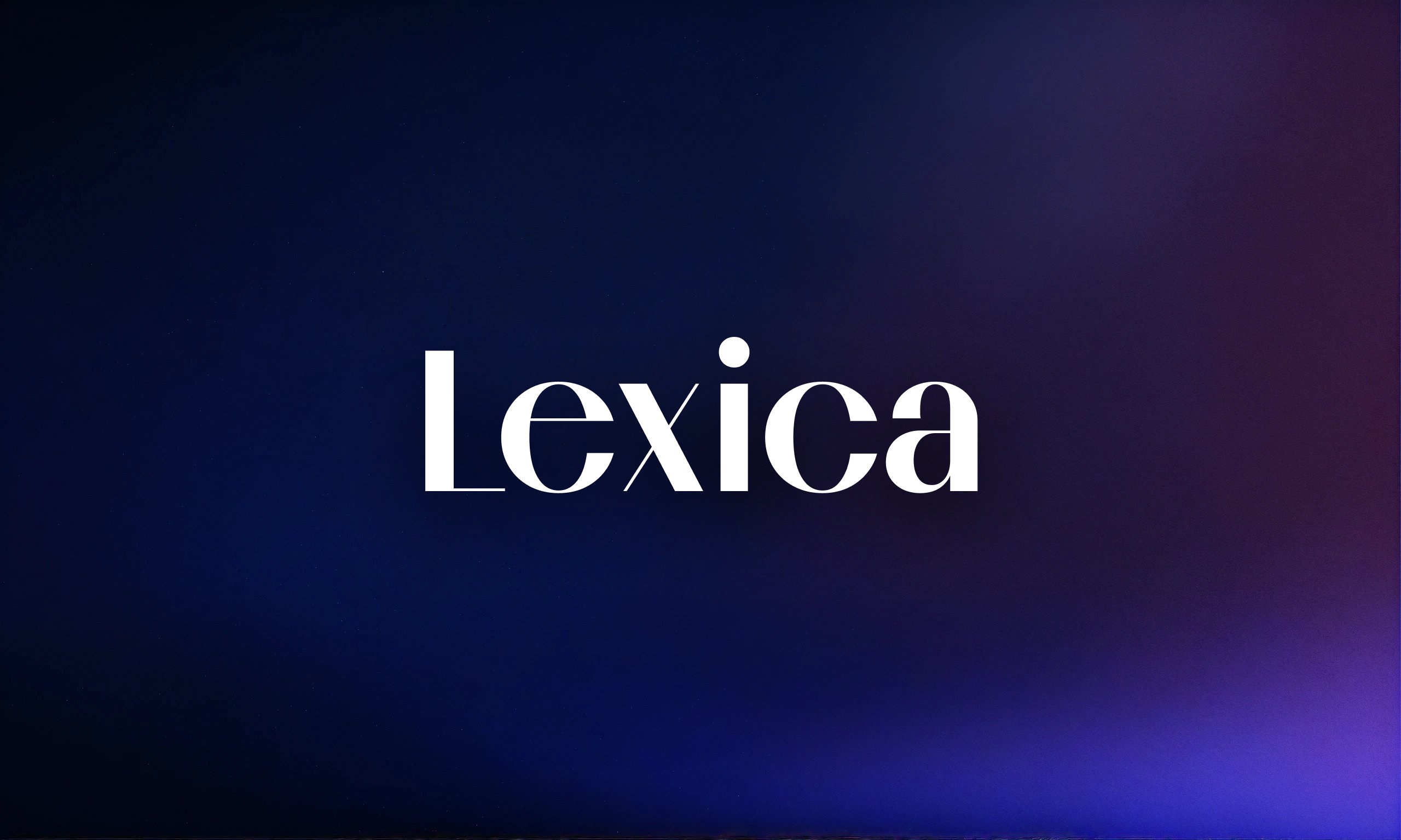 Lexica 产品界面