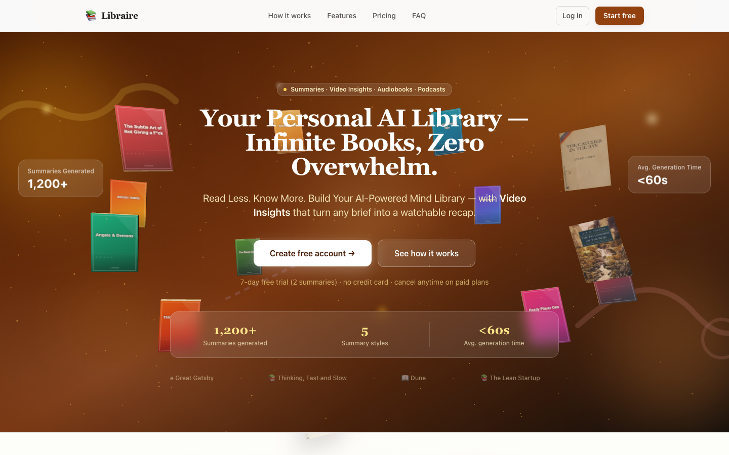 Libraire 产品界面