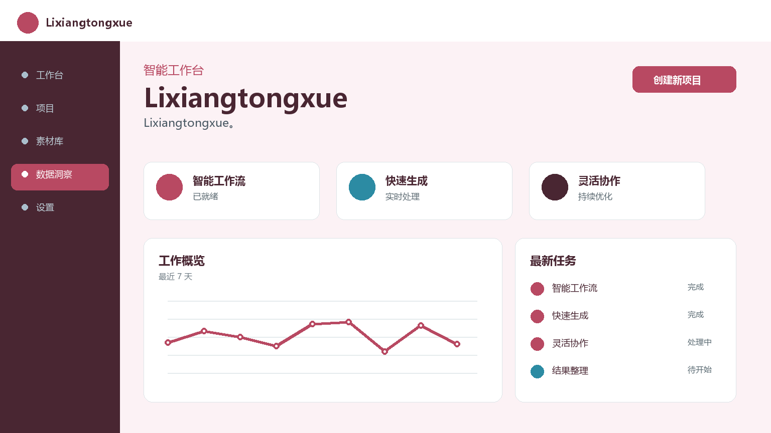 l I Xiang classmates Product Interface