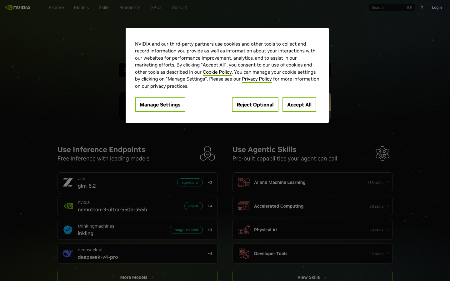 Llama Nemotron Product Interface