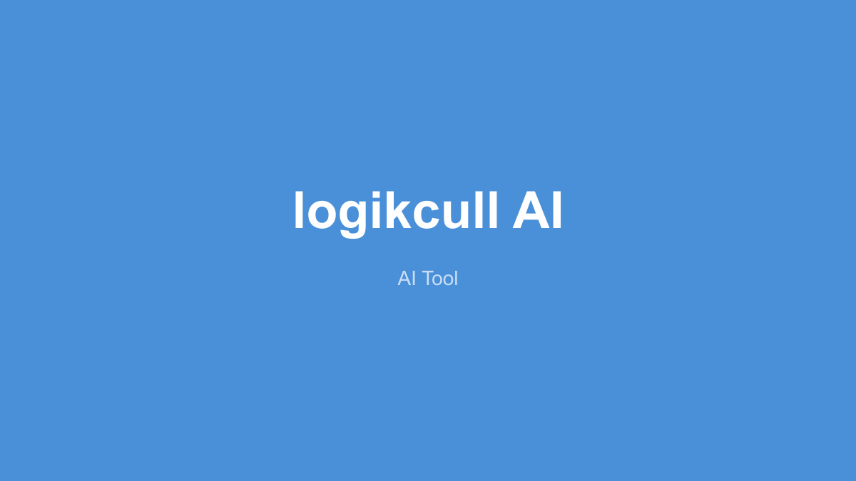 Logikcull 产品界面