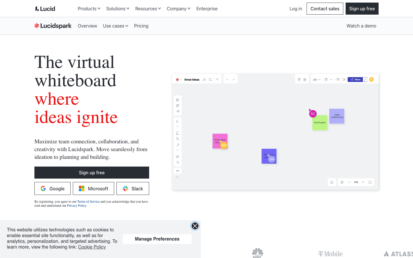 Lucidspark AI 产品界面