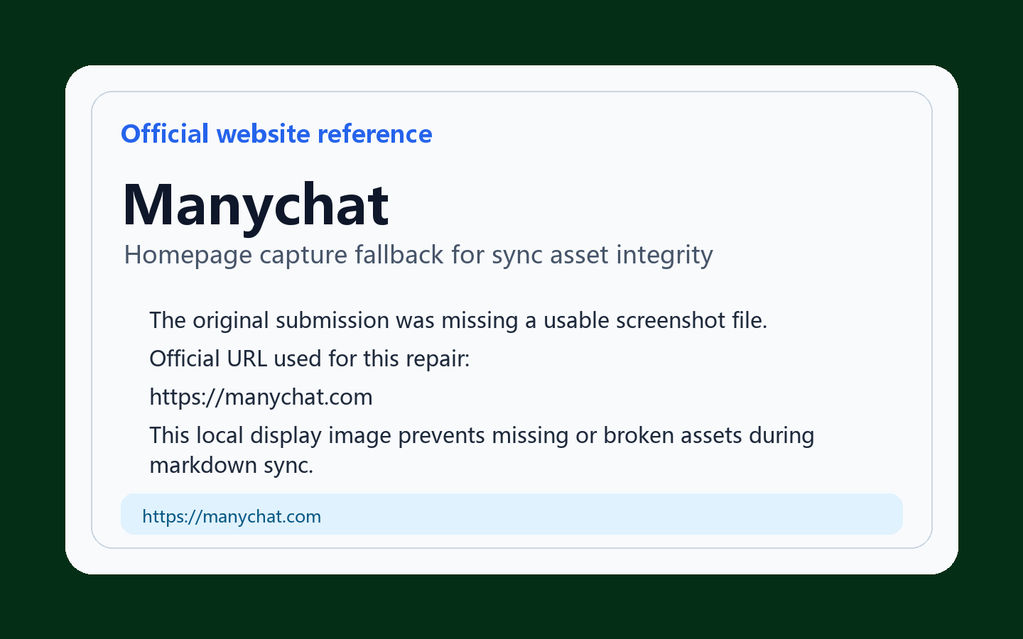 Manychat 产品界面
