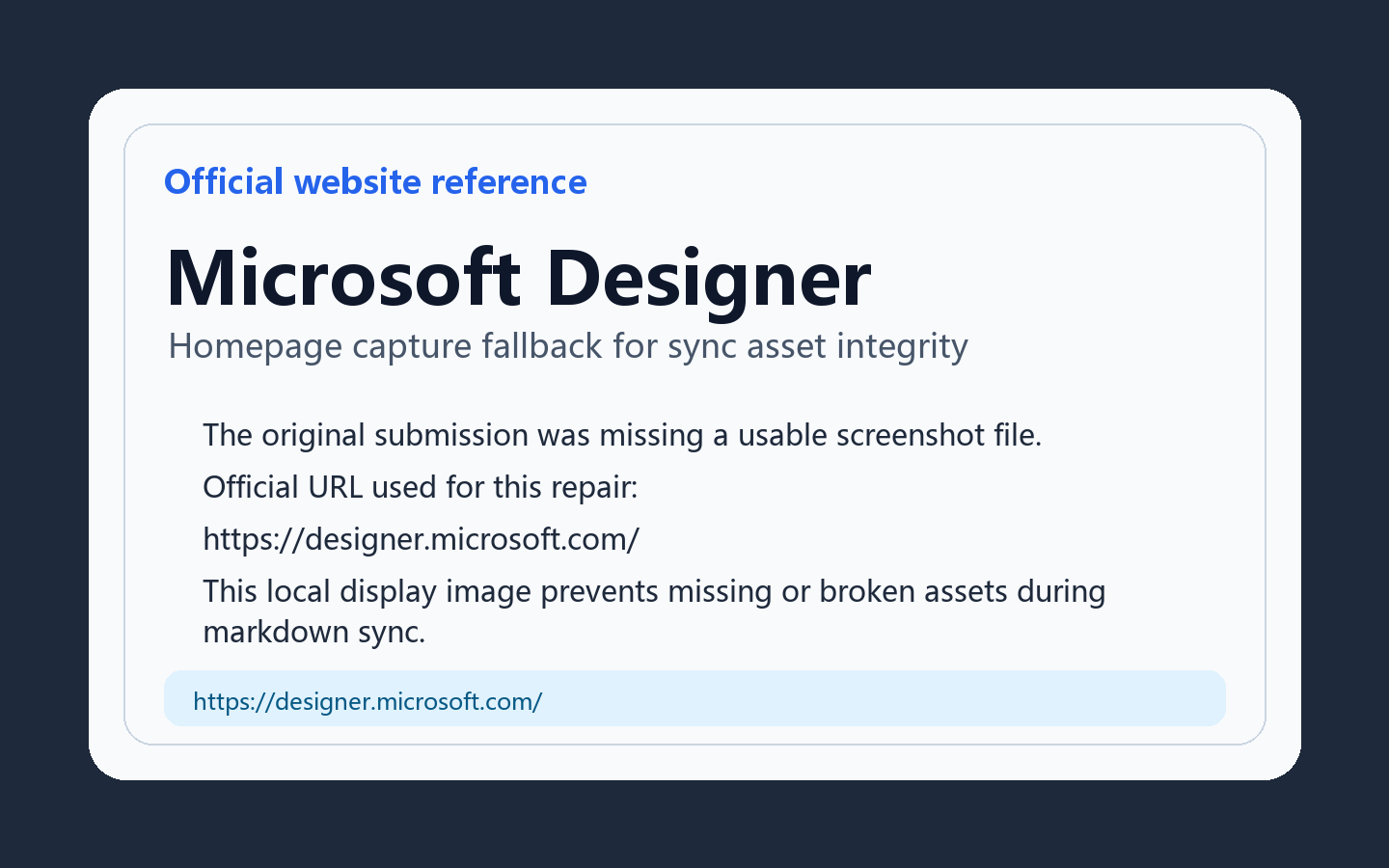 Microsoft Designer 产品界面