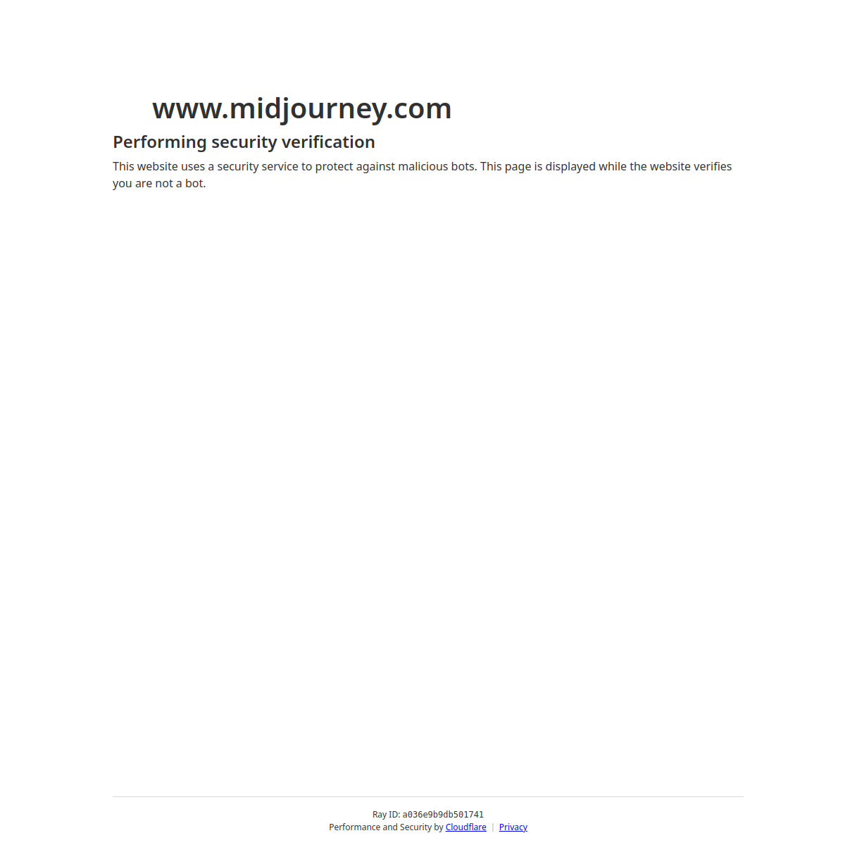 Midjourney 产品界面