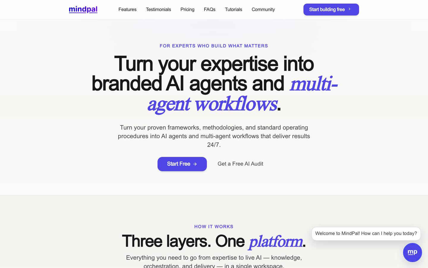 MindPal 产品界面