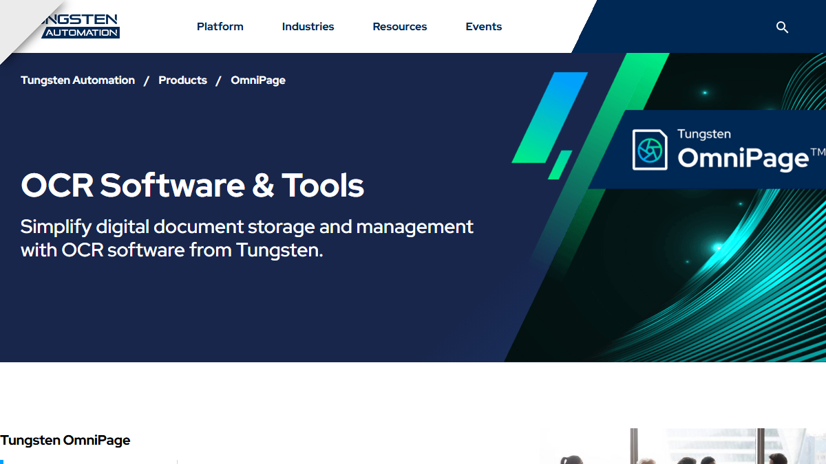 OmniPage AI 产品界面