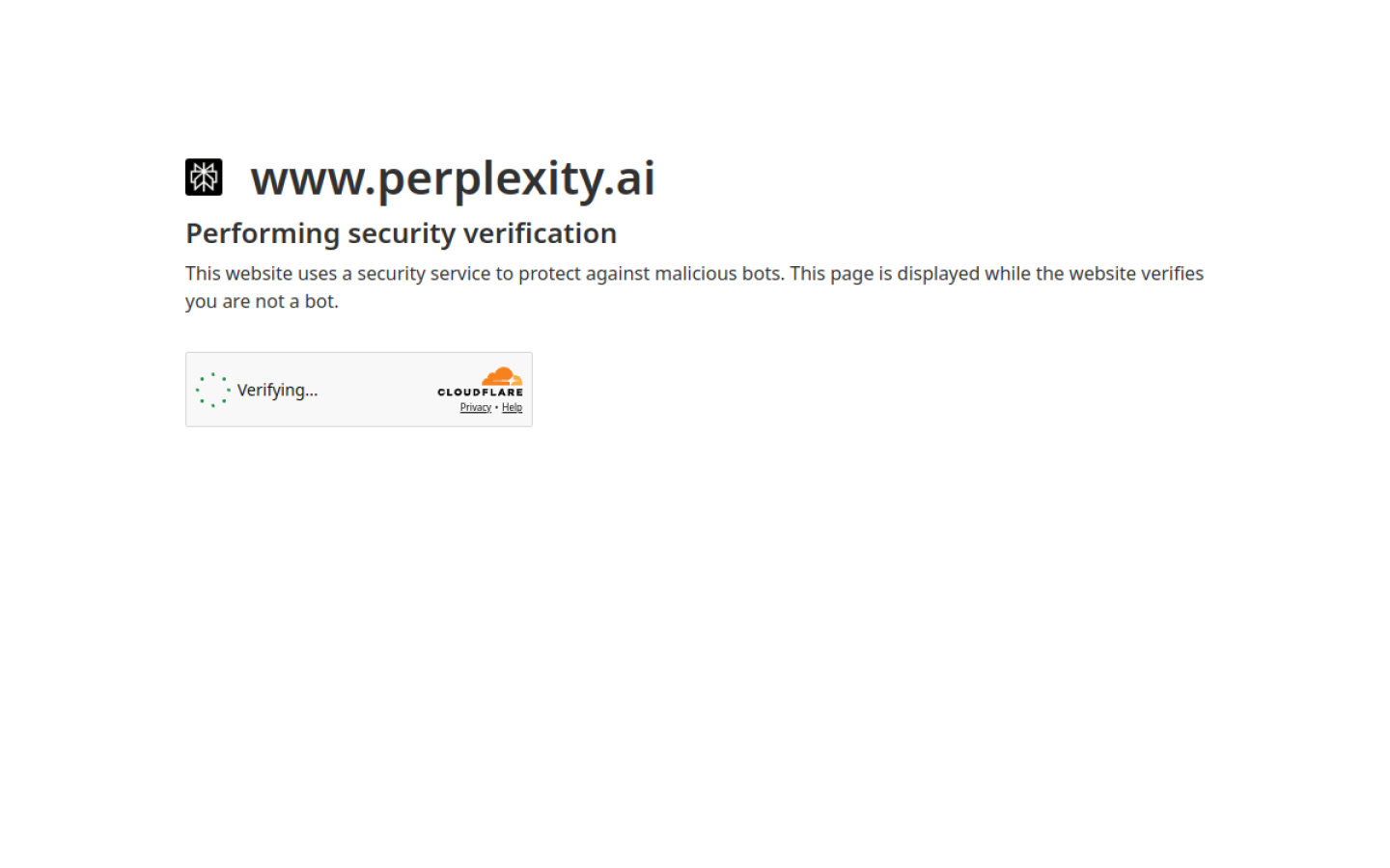 Perplexity Pages 产品界面