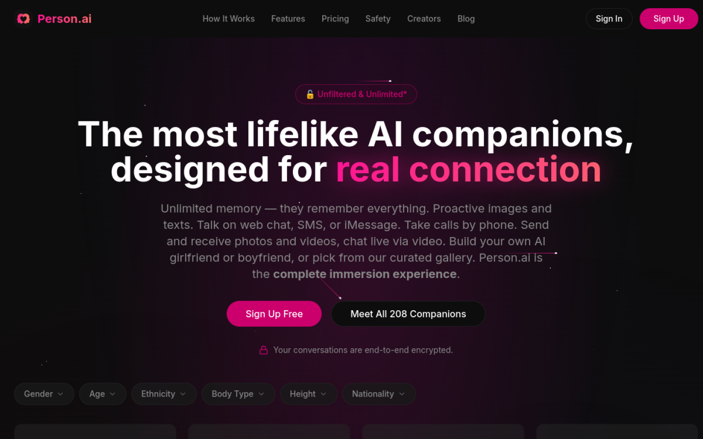 Person.ai 产品界面