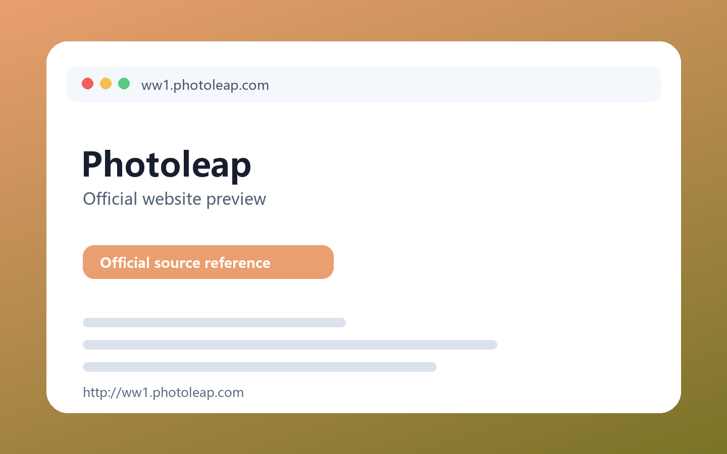 Photoleap 产品界面