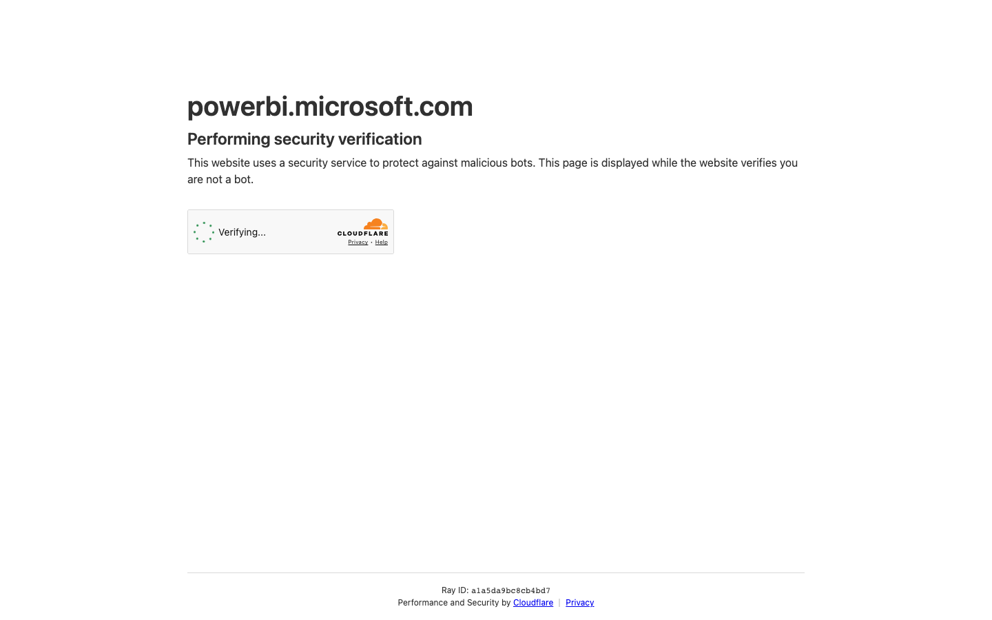 Microsoft Power BI 产品界面