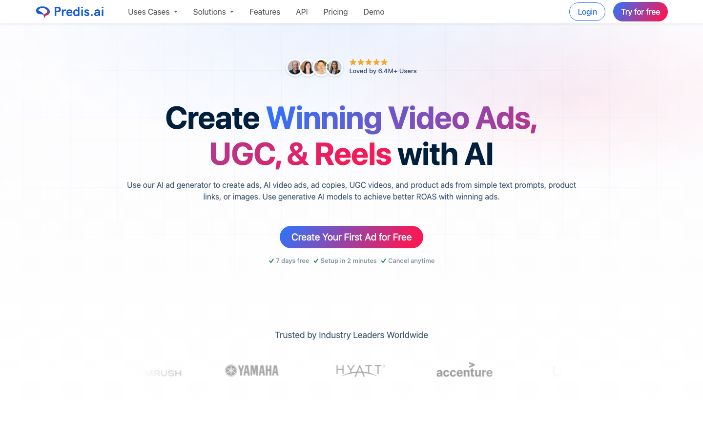 Predis.ai 产品界面