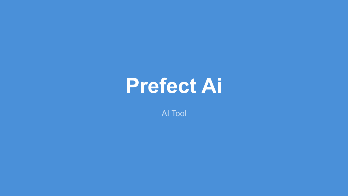 Prefect 产品界面