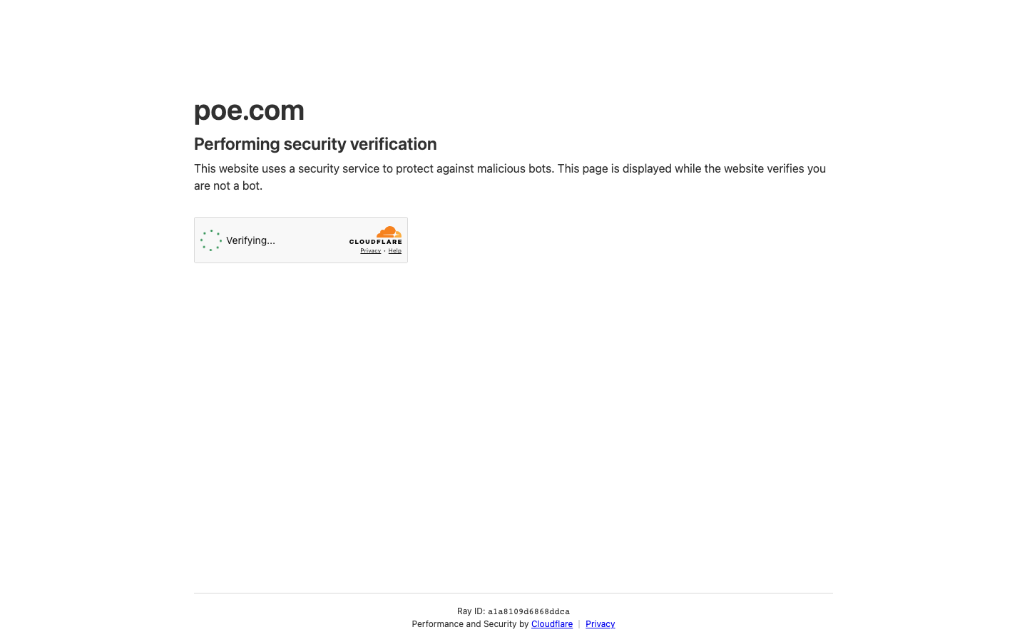 Quora Poe 产品界面