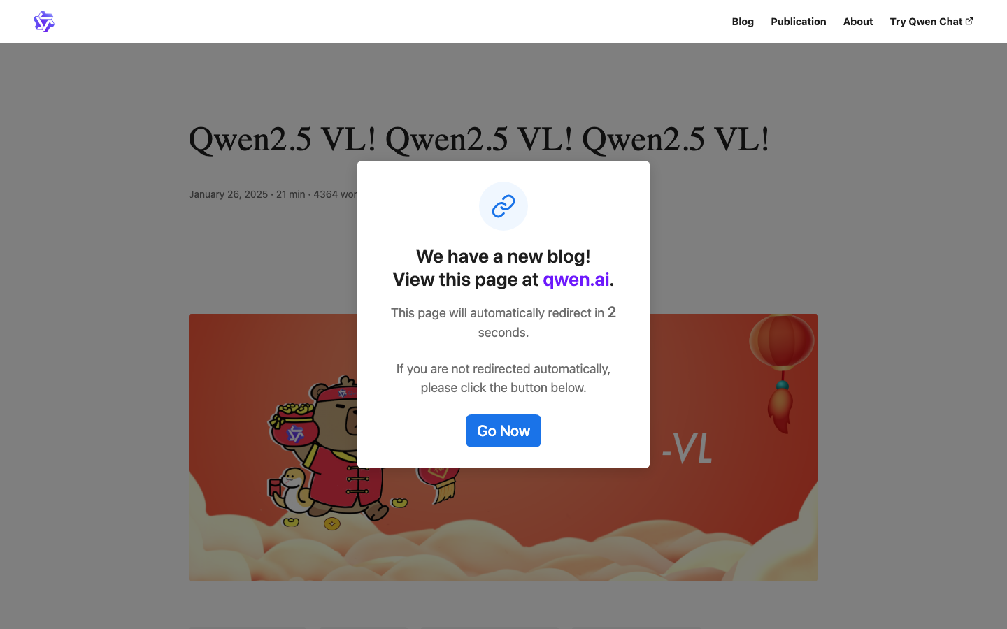 Qwen2.5-VL 产品界面