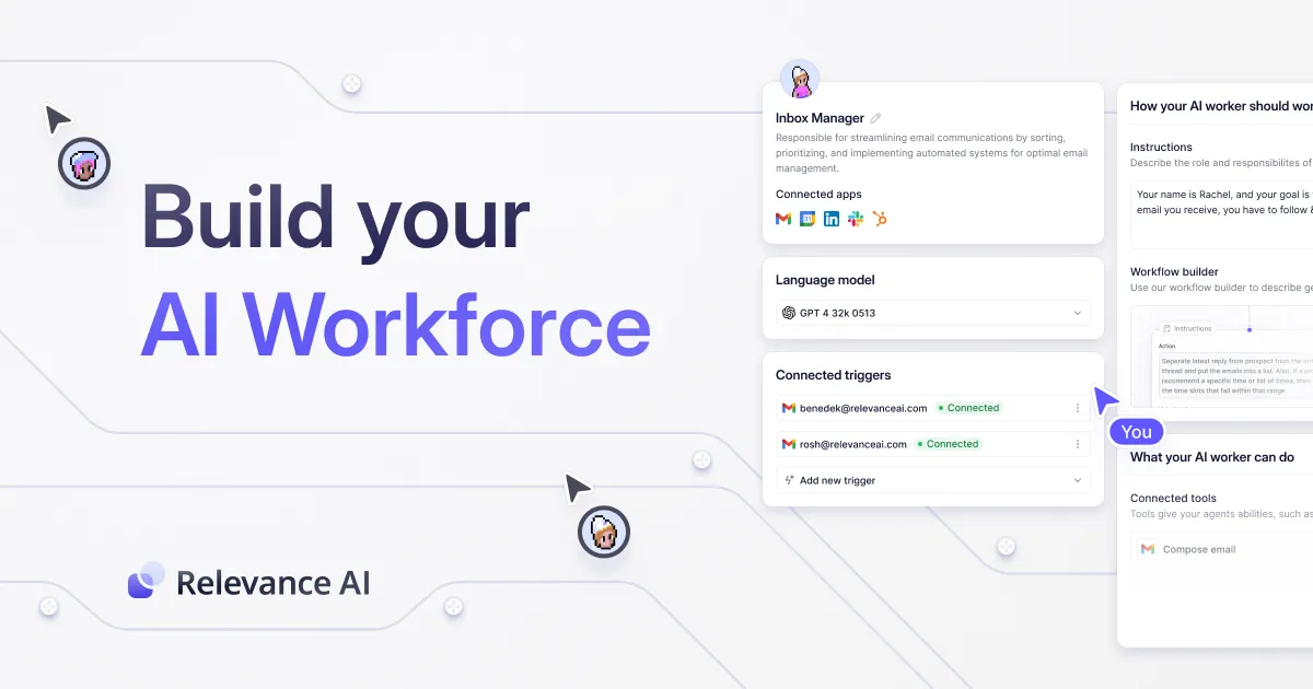 Relevance AI 产品界面