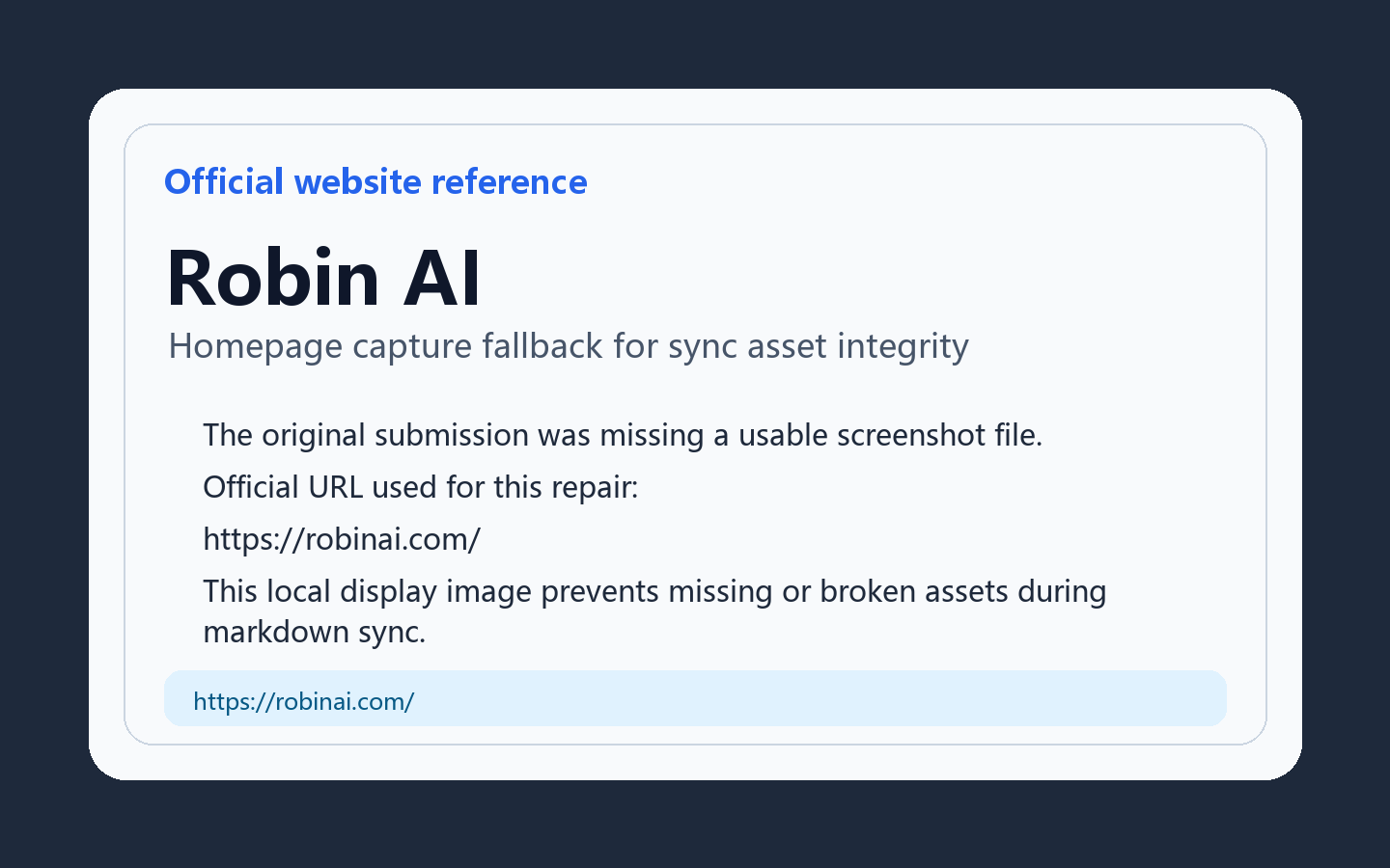 Robin AI 产品界面