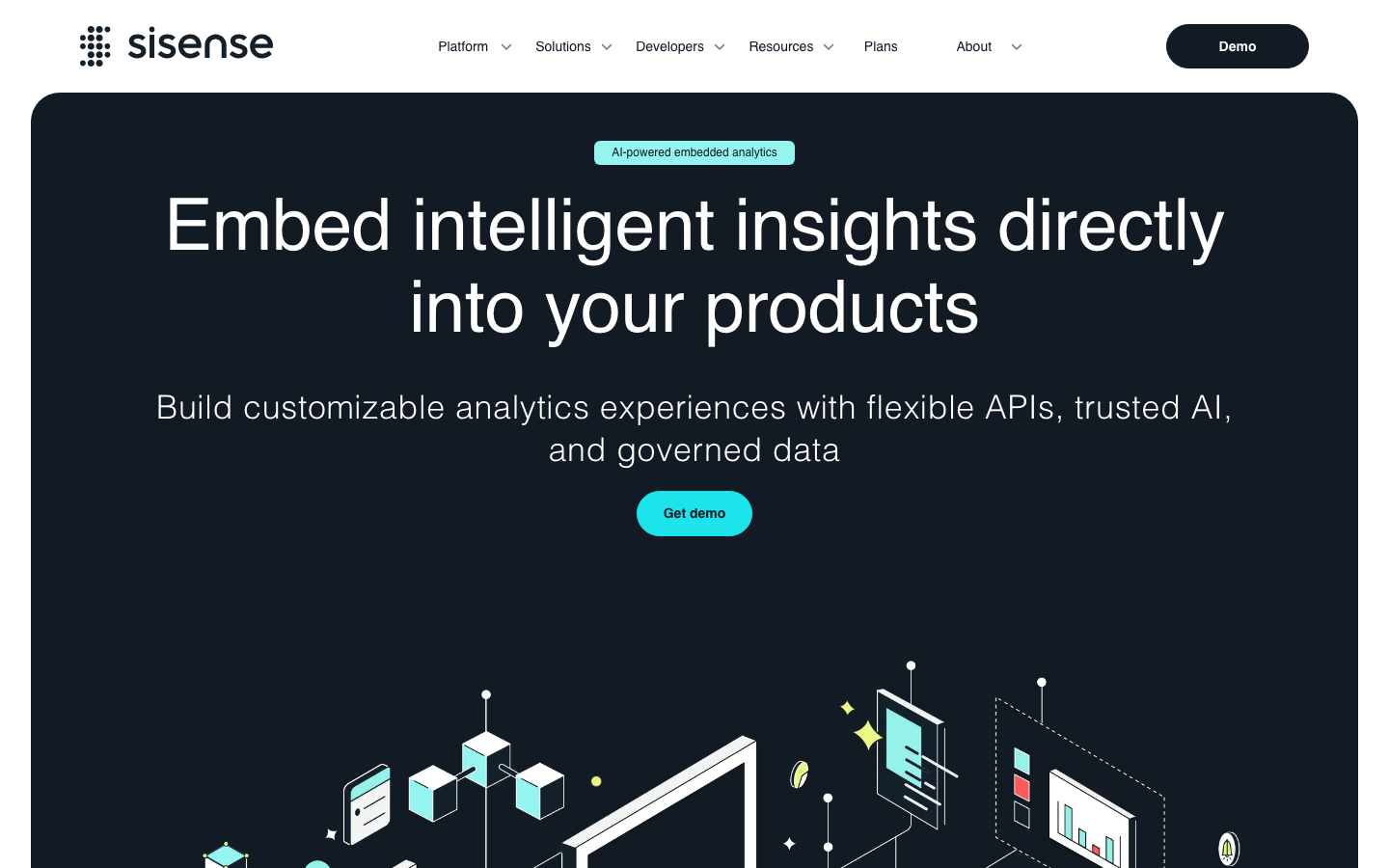 Sisense AI 产品界面