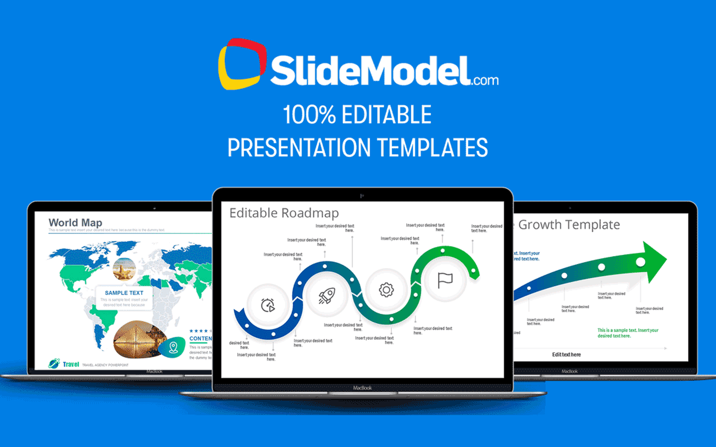 SlideModel 产品界面