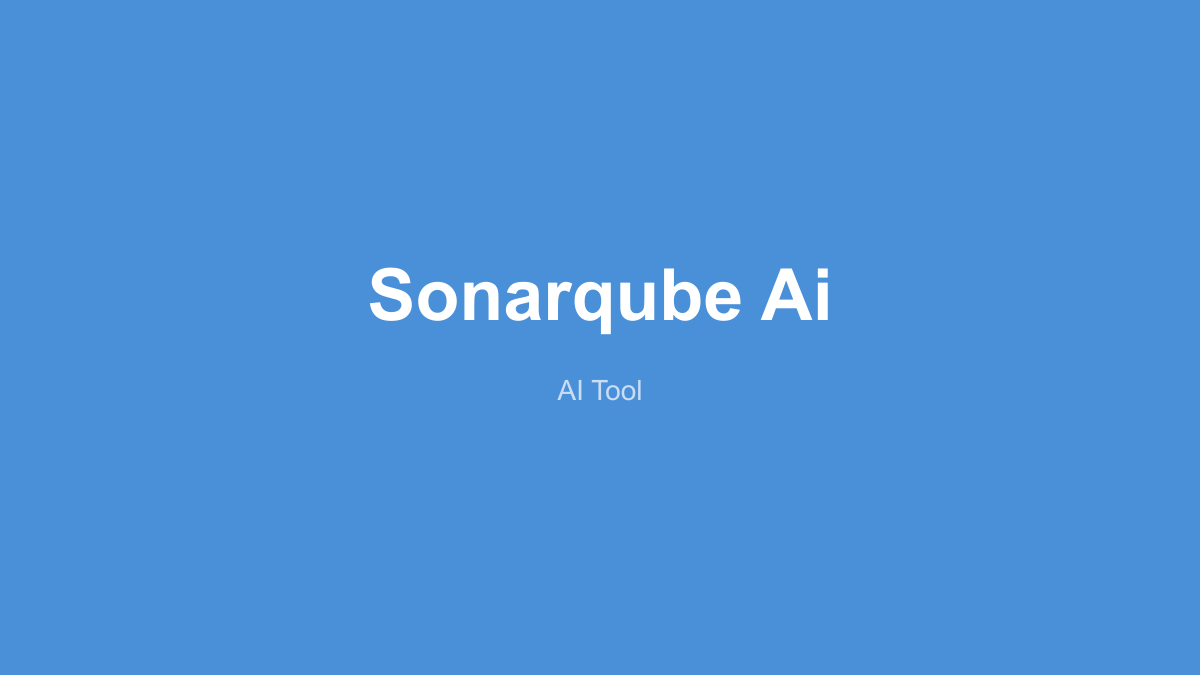 SonarQube 产品界面
