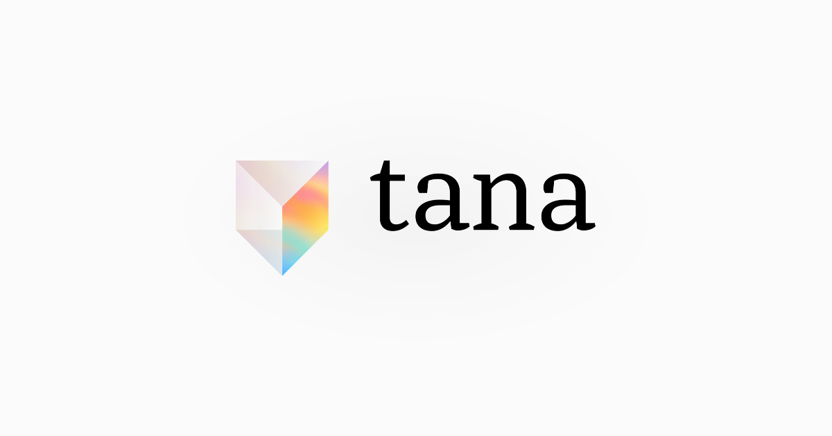 Tana 产品界面