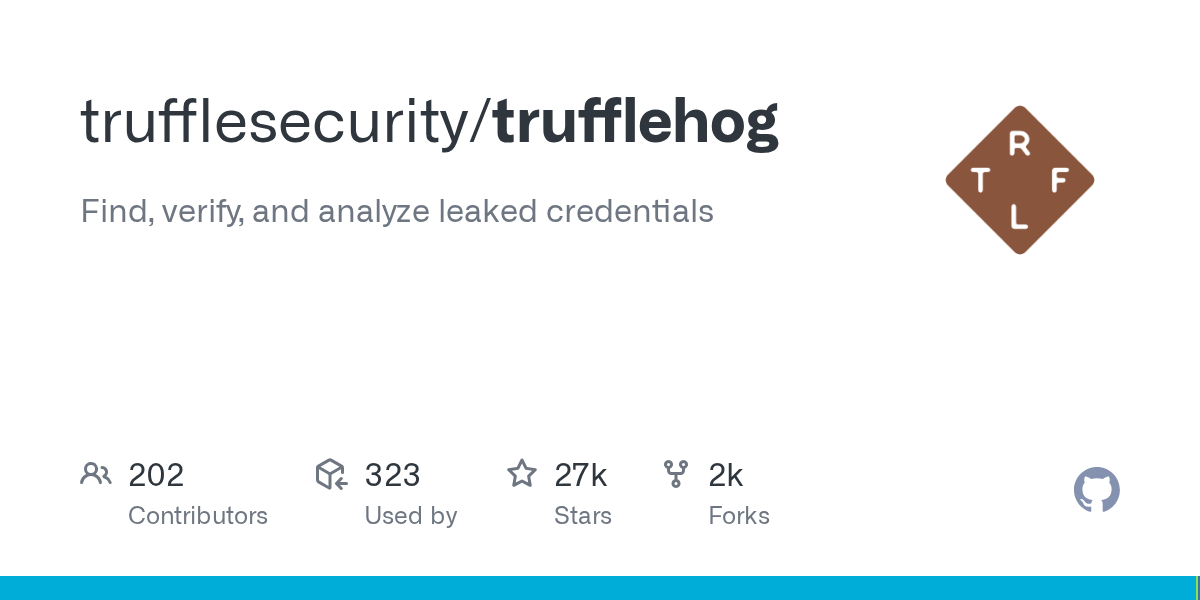TruffleHog 产品界面