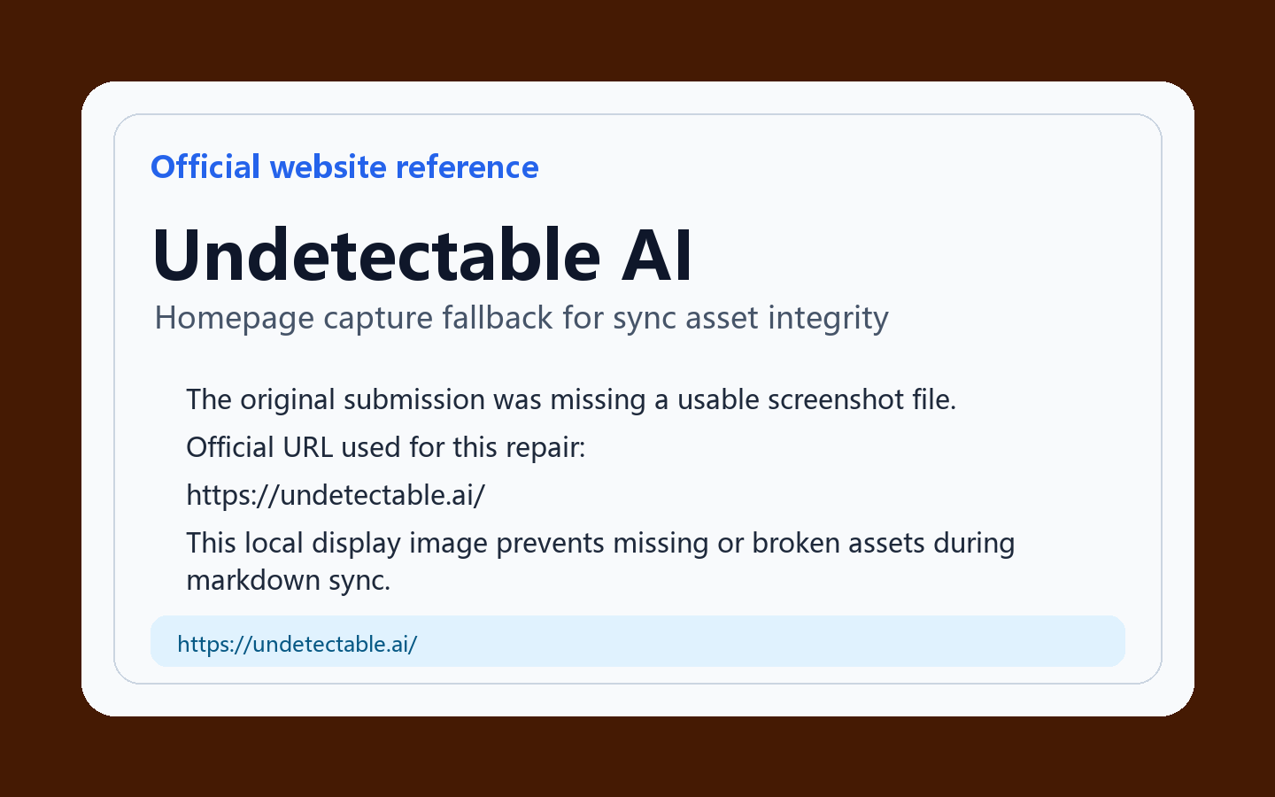 Undetectable AI 产品界面